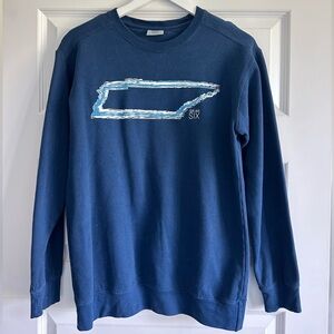 Give Her Six Tennessee Outline Comfort Colors Sweatshirt - Titans